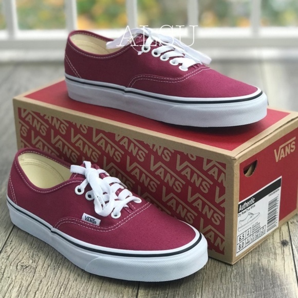 NWT VANS AUTHENTIC Dry Rose True White W AUTHENT - Picture 2 of 8